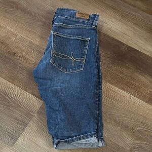 Levi's Dark Wash Denim Shorts